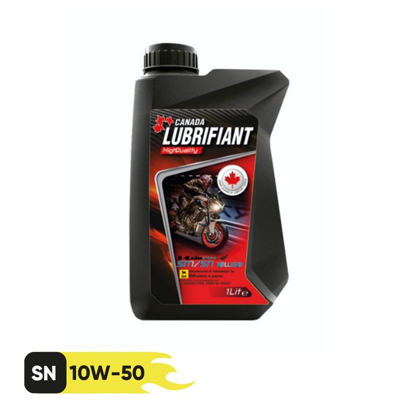 روغن موتور کانادا لوبریفنت  مدل sm_sn 10w50 حجم 1لیتر
